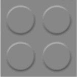 Shock Absorption Colored Rubber Tiles
