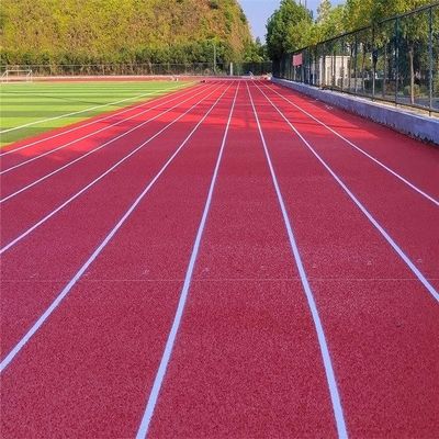 Eco Friendly Rubber Athletic Track , Rubber Stadium Running Track