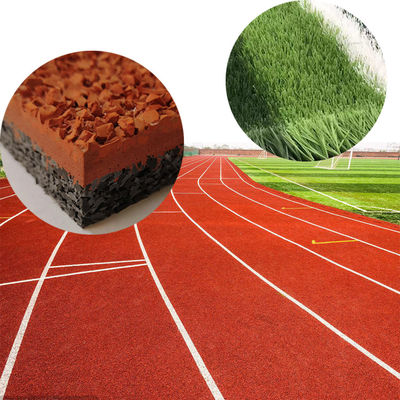 Red 11mm Rubber Running Track