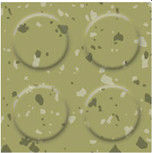 500mmx500mm Indoor Rubber Flooring