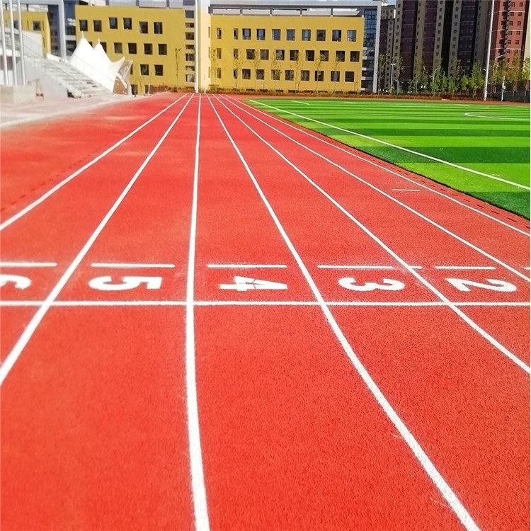 Anti Slip Rubber Jogging Track