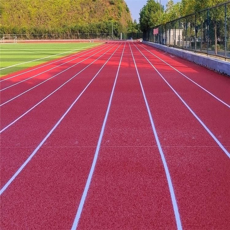 Eco Friendly Rubber Athletic Track , Rubber Stadium Running Track